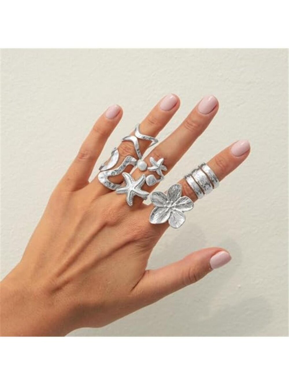 Chunky Silver Stackable Rings